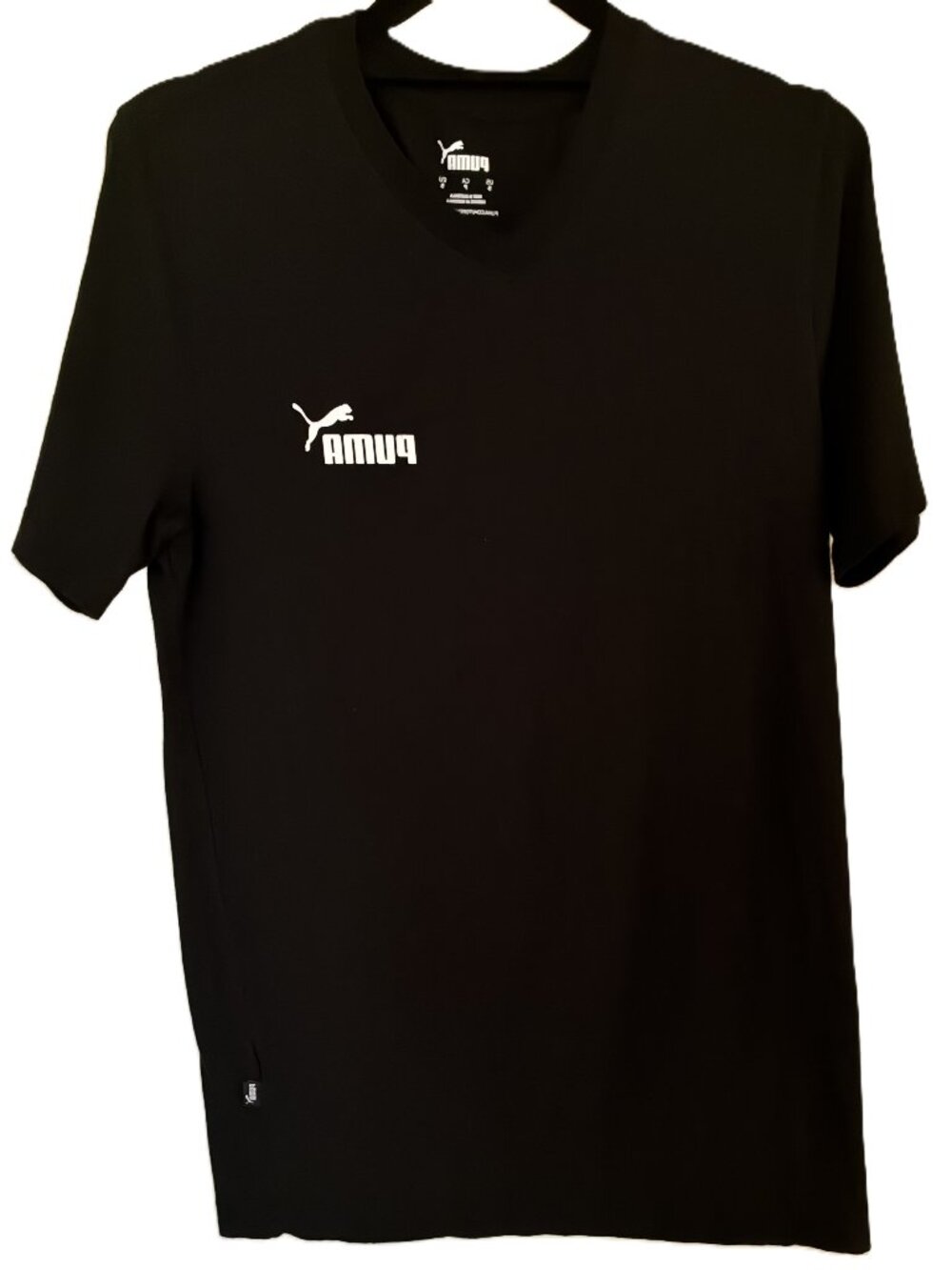 PUMA Black V-neck